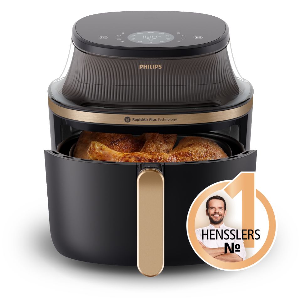 Schau deinem Airfryer bei der Arbeit zu – der Genuss kommt ganz von selbst!