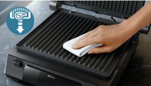 ألواح قابلة للإزالة ومانعة للالتصاق لضمان سهولة الشوي