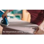 Iron faster with 2 x more steam *