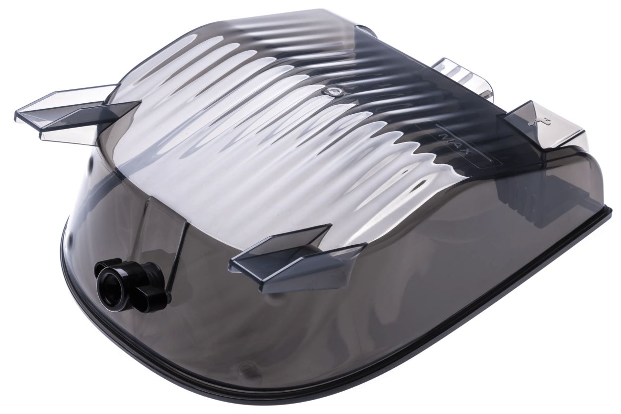 Grand r&eacute;servoir d&rsquo;eau amovible 1,2&nbsp;l pour moins de remplissages