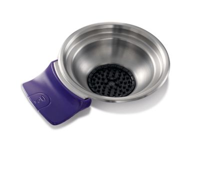Verbesserter Padhalter für ein einfacheres Einlegen der Kaffeepads.