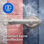 Perfekt gebügelt und gesteamt - im Handumdrehen.