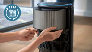 Langlebiger Filter f&uuml;r bis zu 1&nbsp;Jahr