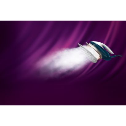 Repassage plus rapide, avec 2 fois plus de vapeur*