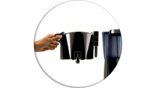 Filtro removível para abastecimento e limpeza com total facilidade