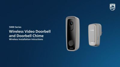 How to set up a Wireless Video Doorbell & Video Doorbell Chime 5000 Series Wireless Installation