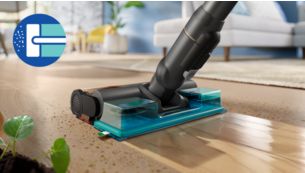 Ştergere umedă simplă cu modulul Aqua cu clic