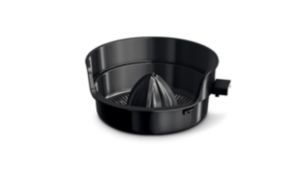 Citrus press for fresh orange or grapefruit juice