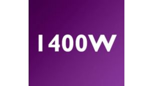 1400 瓦马达，实现出色清洁效果