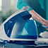 Ironing faster with 2 x more steam**