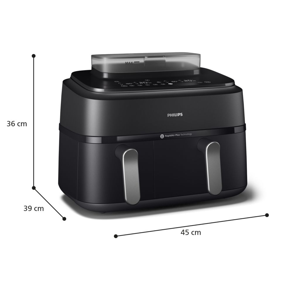 Notre premier double panier avec cuisson vapeur