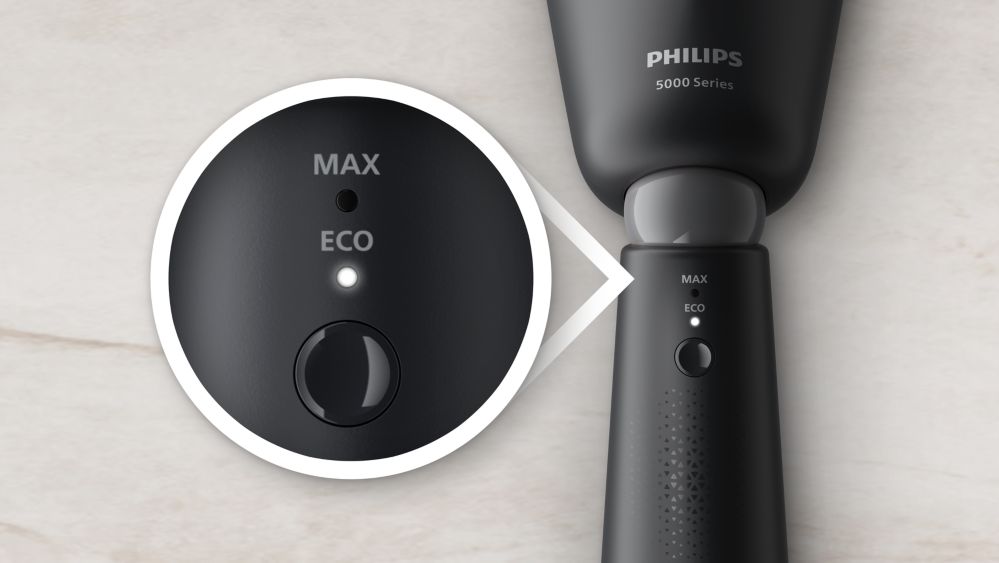 Eco & Max settings: choose the one to suit your outfit