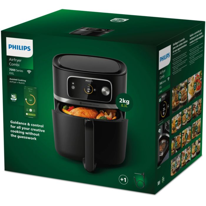 7000 Series Airfryer Combi XXL Connected HD9880/92 | Philips