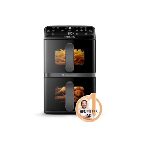 NA460/00 4000 Series Philips Airfryer Stacked Dual Basket