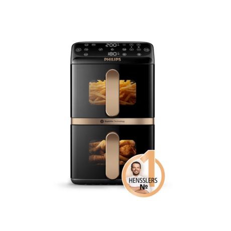 NA462/70 4000 Series Philips Airfryer Stacked Dual Basket