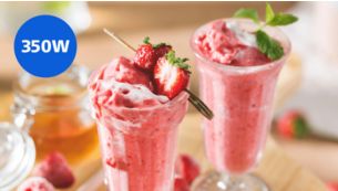 Uzun &ouml;m&uuml;rl&uuml; performans i&ccedil;in 350 Watt ProBlend motor