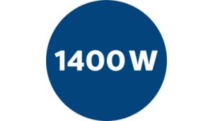 1400 瓦强劲马达，带来出色的清洁效果