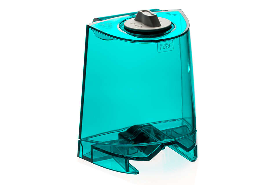 Para almacenar el agua limpia del Aqua Trio