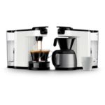 Caffè delizioso in due modi, con filtro o cialde