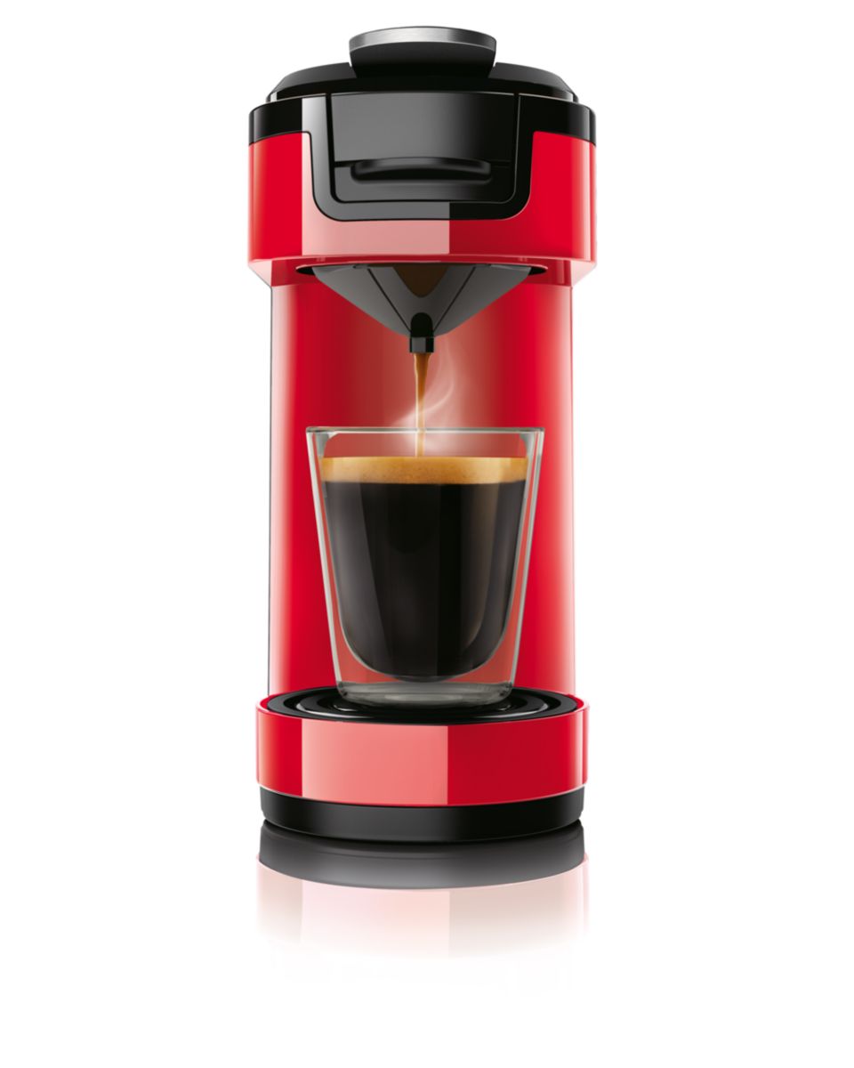 Un café au goût intense à la simple pression d'un bouton