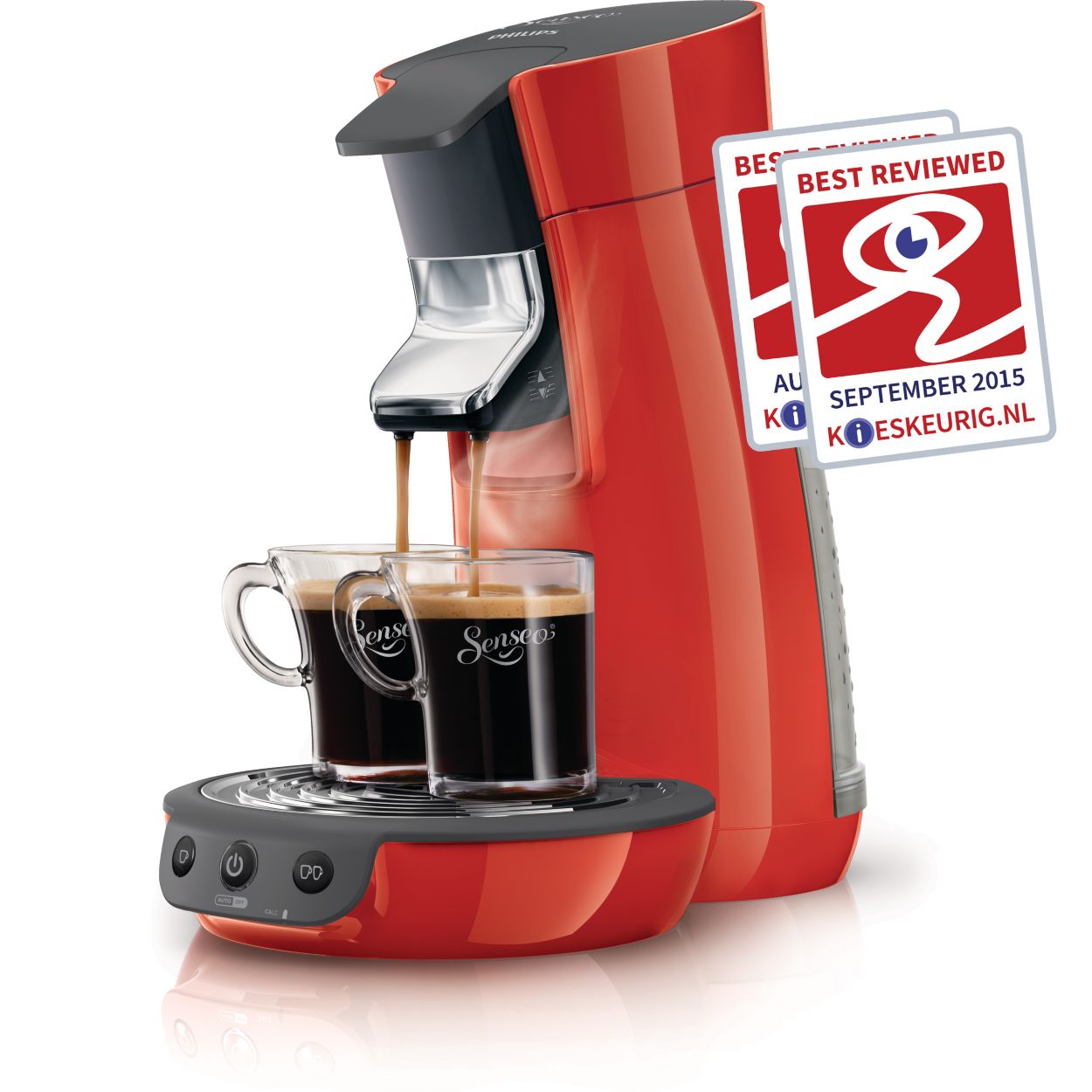 Verrukkelijke koffie met één druk op de knop