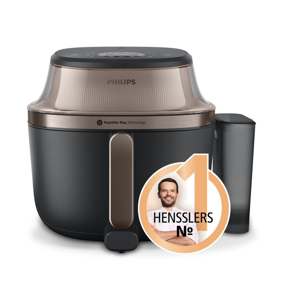 Steam, Airfry oder beides: SteamFry! 