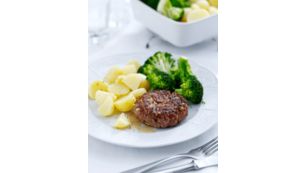 يسمح لك الملحق بطهو طعام مسطّح وأرفع