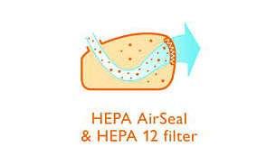 EPA AirSeal plus EPA 12-filter