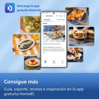 Megabasket flexible para cocinar al vapor, freír o usar con aire
