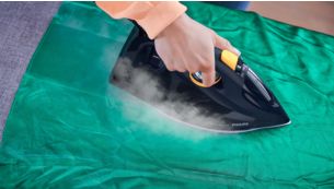 Stoomproductie tot 55g/min voor snellere strijkresultaten