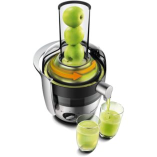 Centrifugeuse 1100W, Cheminée XXL, Nettoyage Rapide