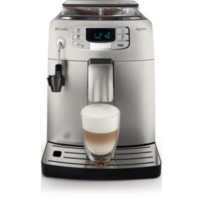 One touch espresso and milk froth