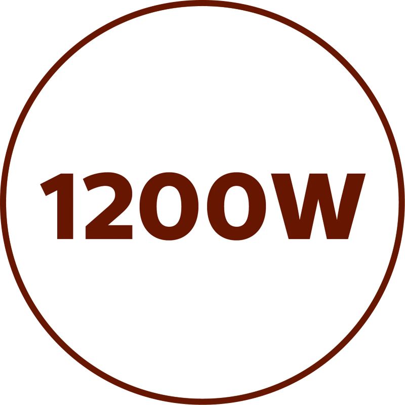 Motor de 1200 W: licuá sin esfuerzo