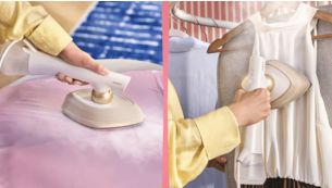 From iron to steamer with a simple turn