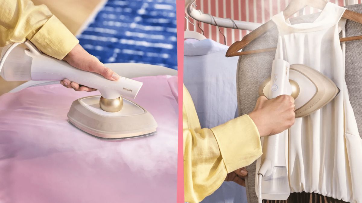 From iron to steamer with a simple turn