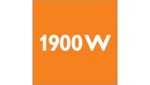 Motor od 1900 W koji stvara maks. 320 W usisne snage