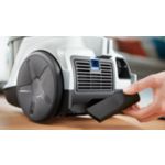 Velika moč sesanja z zmogljivim motorjem