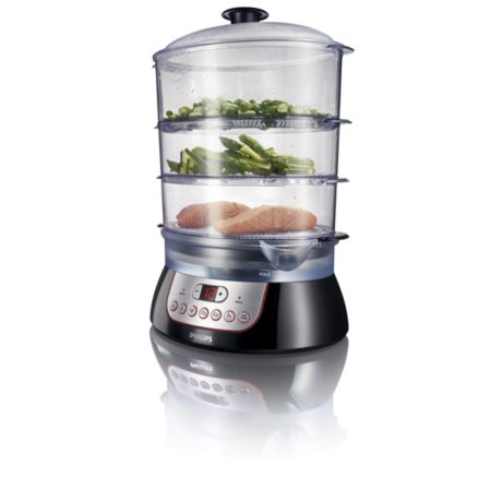 HD9140/90 Pure Essentials Collection Cuiseur Vapeur