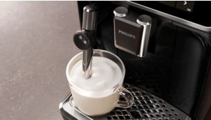 Nouvelle buse vapeur&nbsp;: d&eacute;licieuse mousse de lait ou lait chaud savoureux