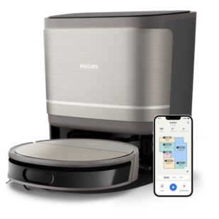 Philips HomeRun série 9000 Robot Aspiration et lavage