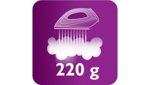 Паровой удар до 220&nbsp;г