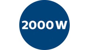 محرك بقوة 2000 واط لقوة شفط عالية