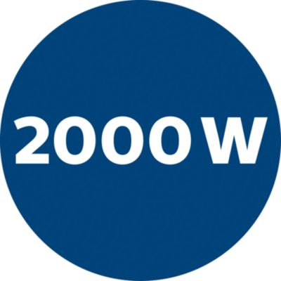 Motor od 2000 W za veliku usisnu snagu