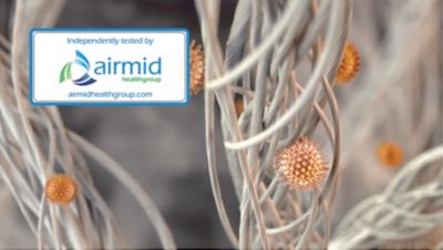 Püüab kinni kuni 99,9% õhus levivatest viirustest ja aerosoolidest