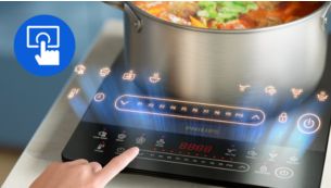 Лесно управление с интуитивен сензорен дисплей