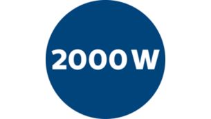 Motor od 2000 W izuzetne usisne snage