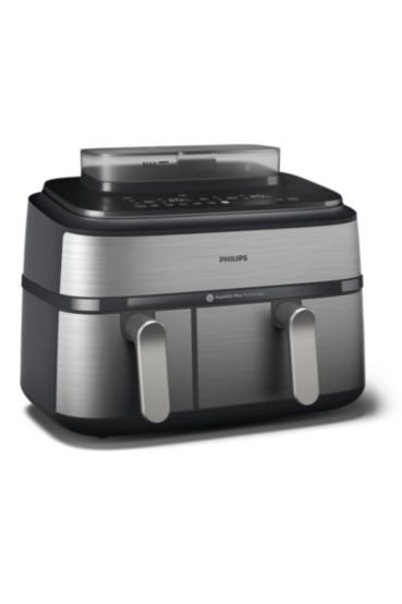 جهاز Airfryer من السلسلة 5000 من Philips ذو السلة المزدوجة مع وظيفة البخار