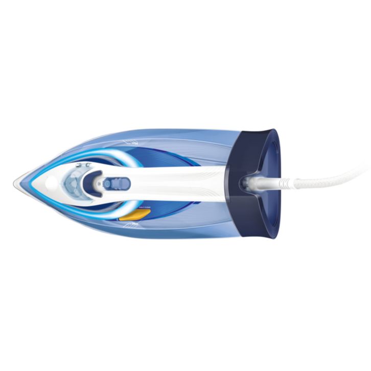 Carefree ironing, no setting required