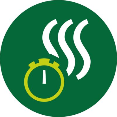 Tasty food in less time: no preheating required