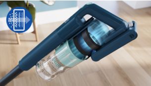 La filtration en 3 étapes piège 98,5 % de la poussière fine (6)